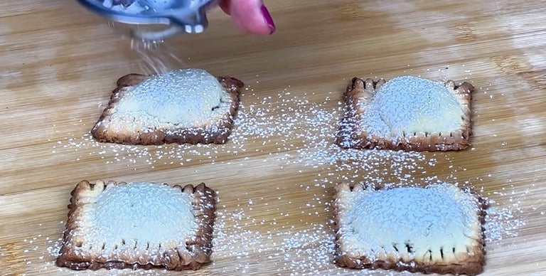 Sprinkle with powdered sugar