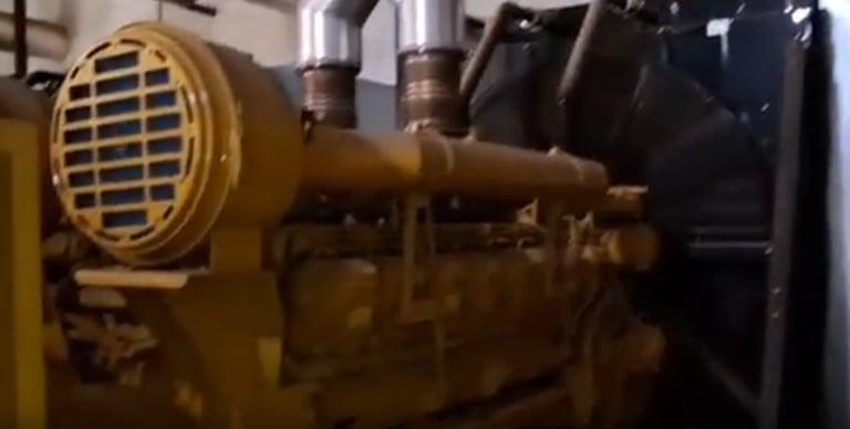 3616B, 13,800v. 60 Hz. Diesel Generators