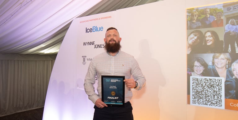 luke Sargent the owner of cafine skincare