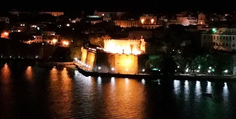 Leaving San Juan at Night
