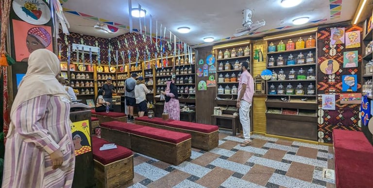Aswan Spice - a "spice institute" in Aswan