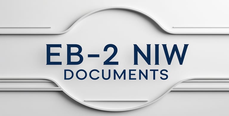 documents-for-eb-2-niw