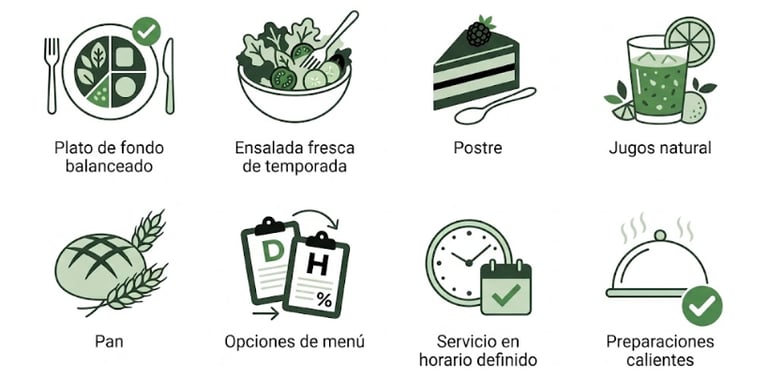platos de fondo y platos completos 
