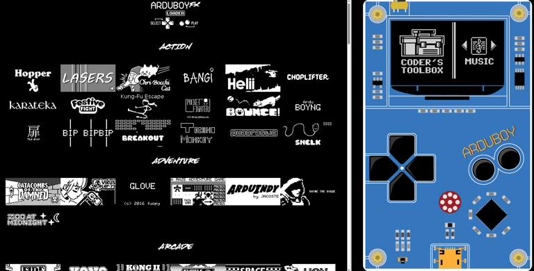 Arduboy FX - Playable Game Browser