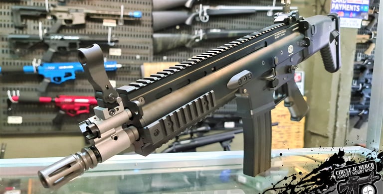CYBERGUN FN HERSTAL SCAR-L STD GBBR BLACK