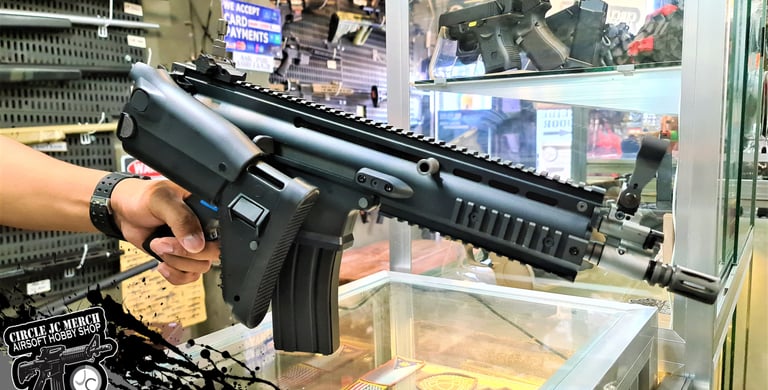 CYBERGUN FN HERSTAL SCAR-L STD GBBR BLACK