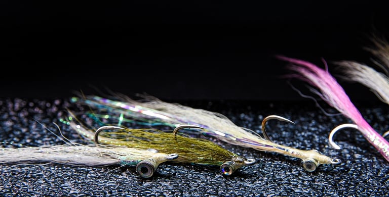 Flies that work on shad, clousers and minnows