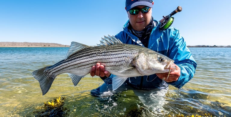 Striped Bass on the Fly Spring 2022