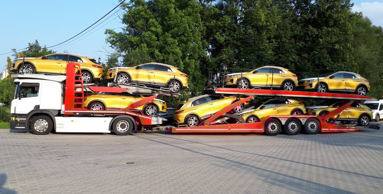 Transport samochodów