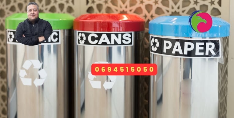 poubelle cuisine maroc