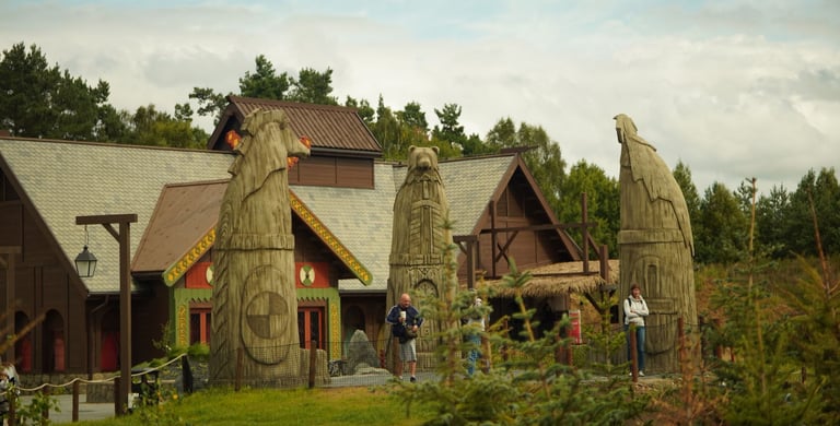 Three monumental thrones inspired by ancient Nordic legends. Artisan Aleks Company