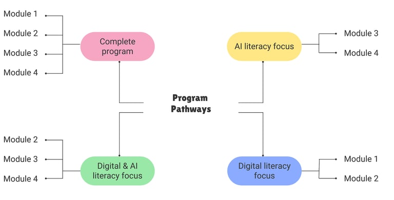 Graphic of program pathways