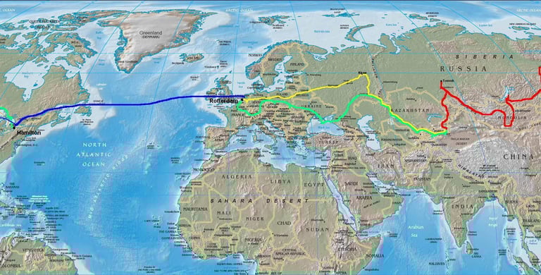 MAP AROUND THE WORLD