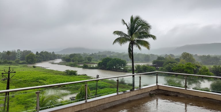 River view from the Terrace
