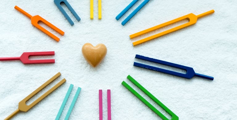 Tuning forks offered at Soul Synergy Bodyworks, Helena, MT