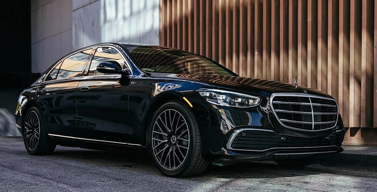 mercedes s class luxury transfer service in bodrum