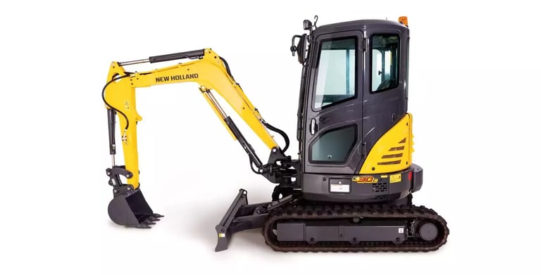 3 ton digger supplied with operator available from DGMachineHire.com