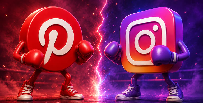 Pinterest vs Instagram