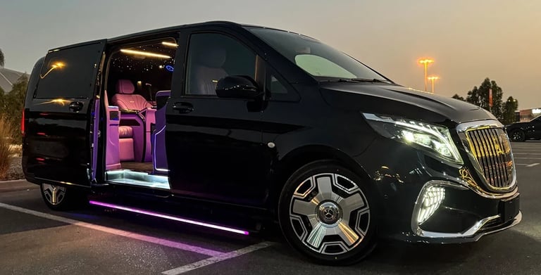 Mercedes VIP Vito transfer service in Bodrum