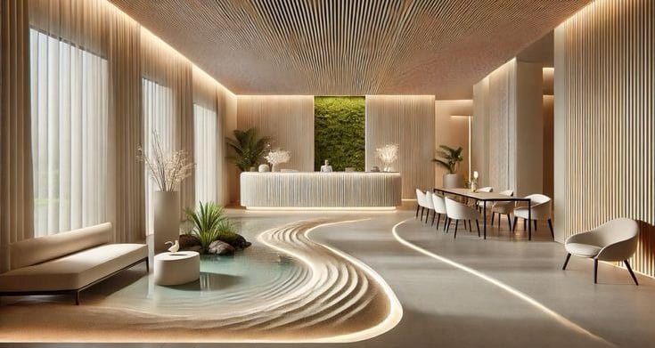 a luxury wellness concept designed by a spa consultant