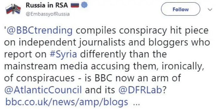 Hezbollah sarah abdallah @sahouraxo paid by Russian Embassy
