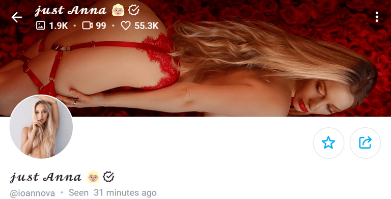 ioannova OnlyFans creator