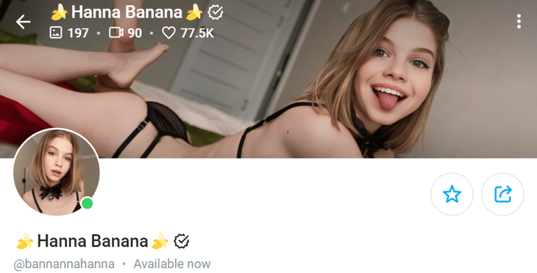 bannannahanna OnlyFans model