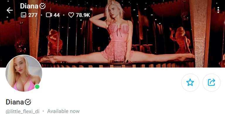 Diana little_flexi_di OnlyFans model