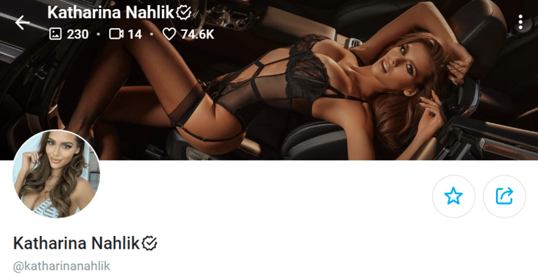Katharina Nahlik OnlyFans model