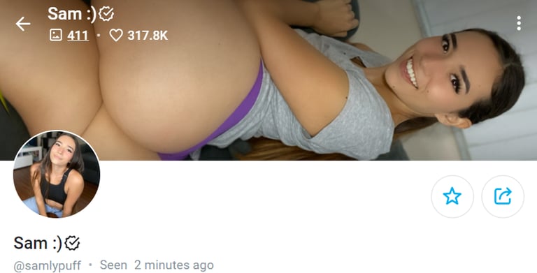 samlypuff OnlyFans creator