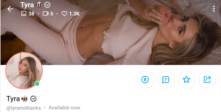 tyranotbanks OnlyFans model