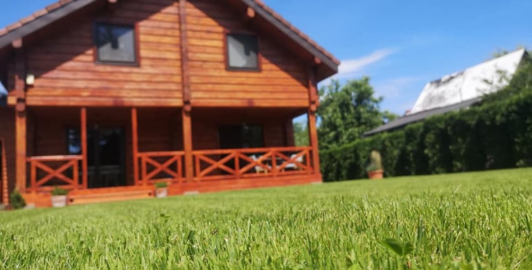 automatinė laistymo sistema su purkštukais kieme