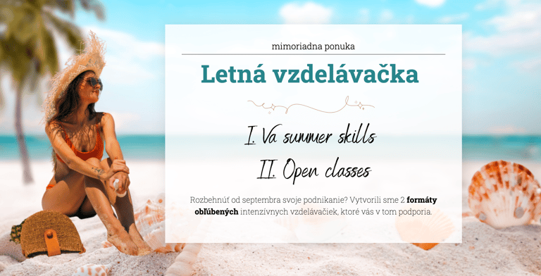 letná vzdelávačka