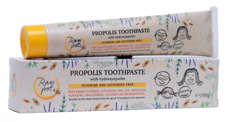 propolis toothpaste raw pot uk