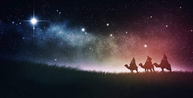 3 Wise Men on Their Journey