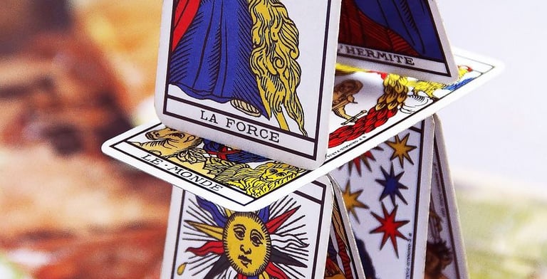 Tarot de Marseille pile 