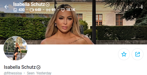 Isabella Schuts OnlyFans fitnessisa