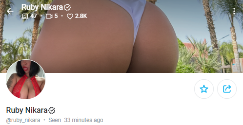 Ruby Nikara OnlyFans