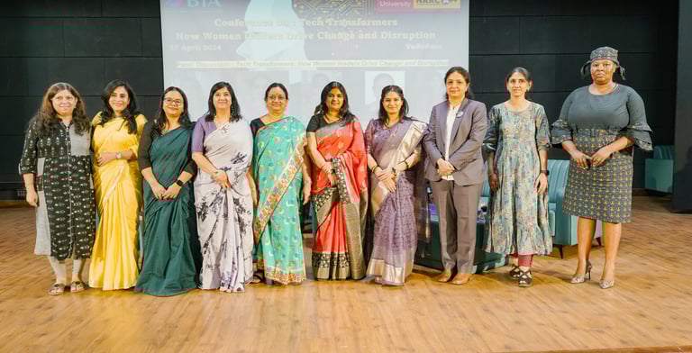 BTA conference - Tech Transformers April 2024 as PMI Gujarat Chapter Women Representative