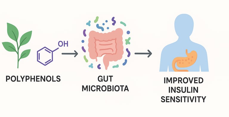 The Gut-Metabolite Link: How Polyphenols Fight Obesity-Related Insulin Resistance