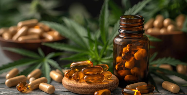 Health Supplements, Fish Oil, Gel
