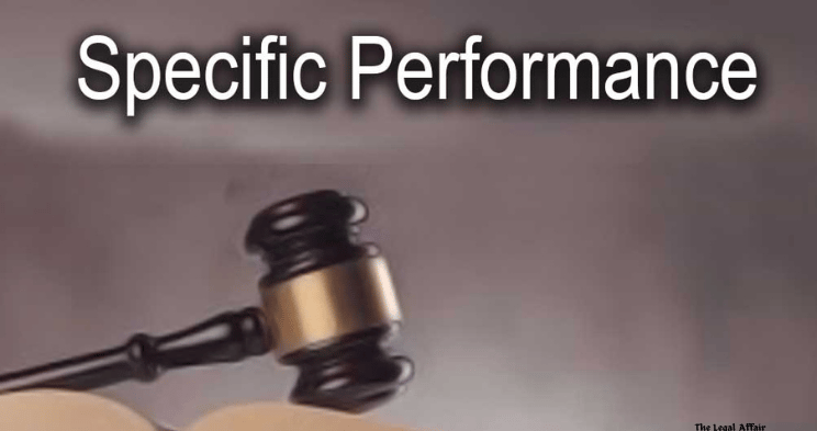 Readiness and willingness in specific performance