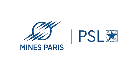 a logo of the engineering school Mines Paris | PSL