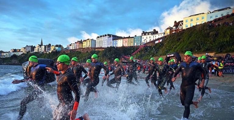 Ironman Wales Start