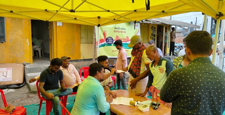 Mobile Van Camp at Ultratech Cement Depot