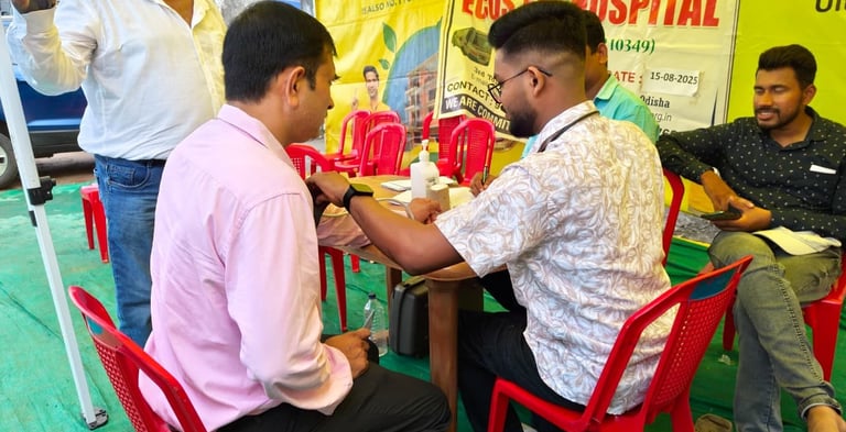Mobile Van Camp at Ultratech Cement Depot