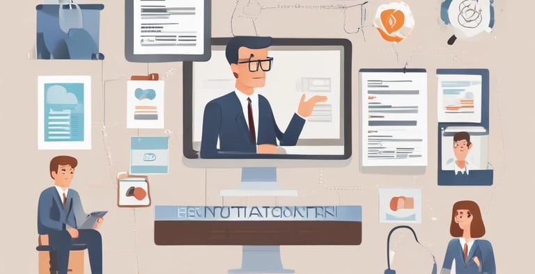 a white and blue cup with a logo on it