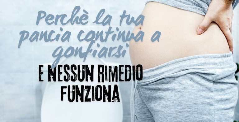 gonfiore addominale