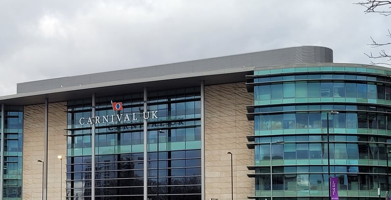 West Quay headquarters of Carnival Uk.