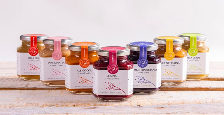Marmellate gourmet no zucchero Podere Francesco